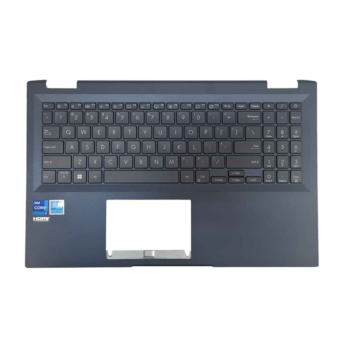 کیبورد و قاب (C) دور کیبورد لپ تاپ ایسوس B1502